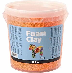 Foam Clay Neon Oranje 560g