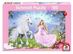 Prinses en de Eenhoorn (Schmidt Puzzle 55565)