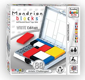 Mondrian blocks (witte versie)
