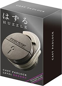 Huzzle Puzzle Cast Padlock 