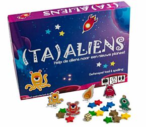 Taalspel (Ta)aliens - oefenspel taal & spelling (Level21)