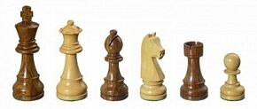 Grote houten schaakstukken (Philos)