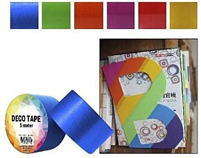 Deco tape verschillende kleuren (Van der Meulen)