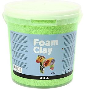 Foam Clay Neon Groen 560g