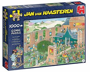 Jan van Haasteren Comic Puzzle the Art Market