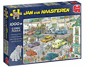 Jan van Haasteren Comic Puzzle Jumbo gaat winkelen (1000 stukken)