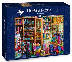 Kitty Heaven Bluebird Puzzle 1000