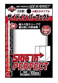 KMC Standard Sleeves Side-In Perfect Clear (64x89mm)