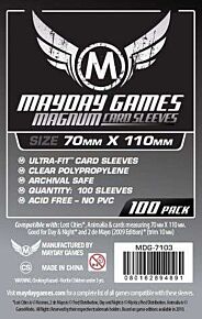 Magnum Ultra Fit Card Sleeves (70x110mm) clear (100)