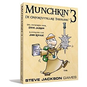 Munchkin 3: Onfortuynlijke Theoloog (Steve Jackson)