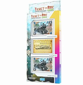 Ticket to Ride Europe Art Sleeves (Gamegenic)
