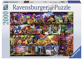 De Wereld van de boeken (Ravensburger puzzel 2000 stukken)
